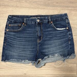 American Eagle Outfitters Dark Blue Jean Shorts